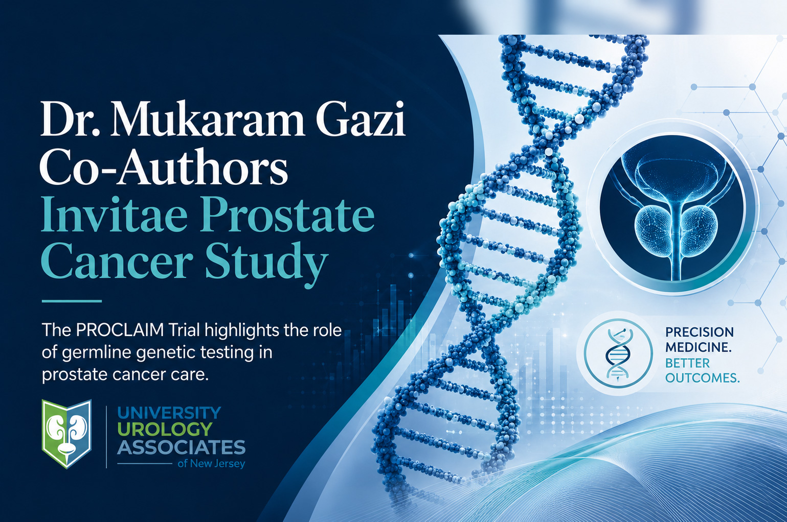 Dr. Gazi Co-Author of Invitae Proclaim Study